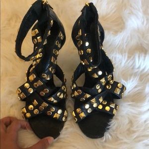 Tory Burch Hold Studded Heels